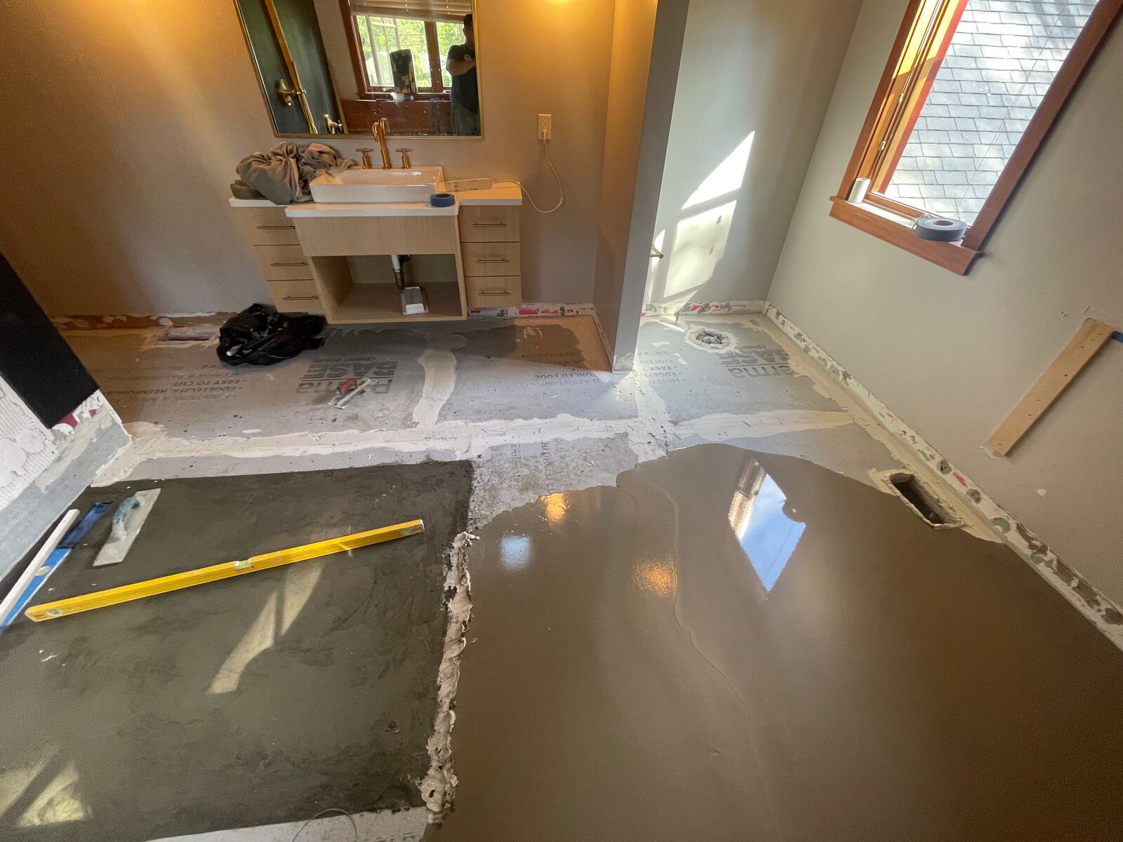 Bathroom Vanity Install